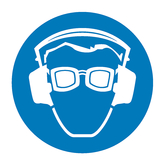 Mandatory - Eye and Hearing Protection